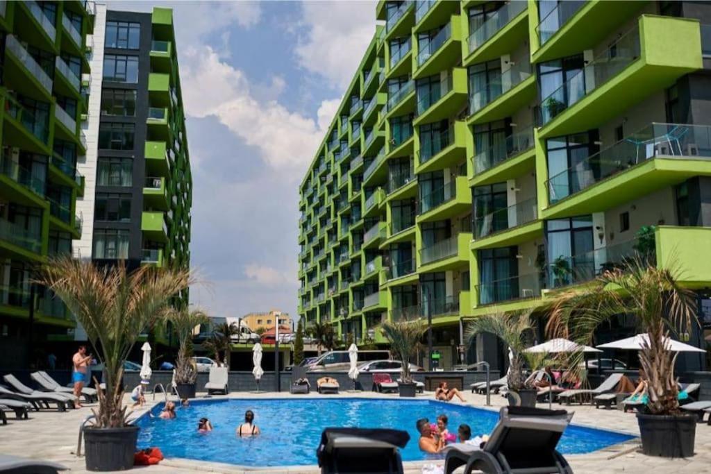 Alezzy Reasort Luxury Apartment 81 Prima Linie La Mare Năvodari Eksteriør bilde